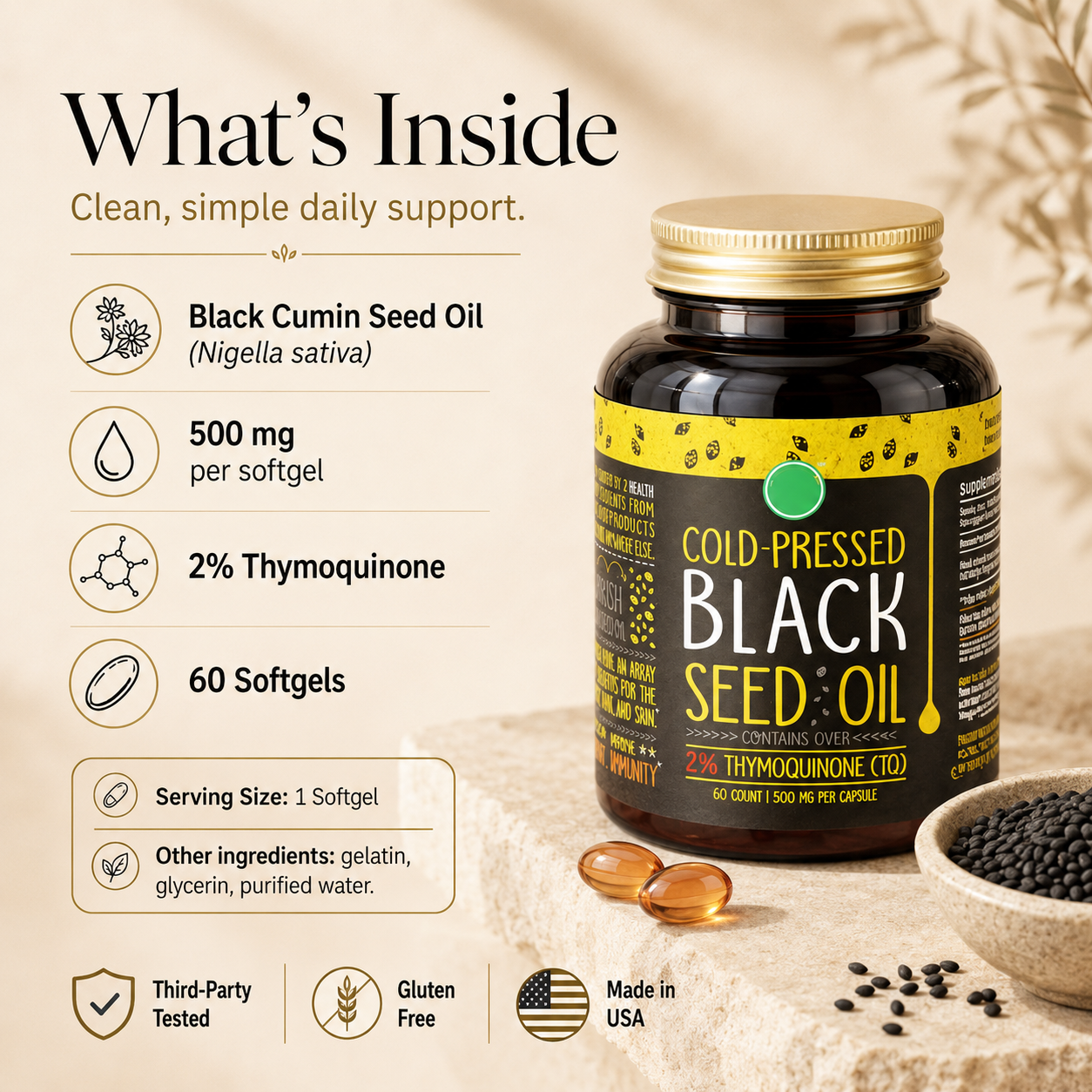 Women's Balance - Black Seed Oil