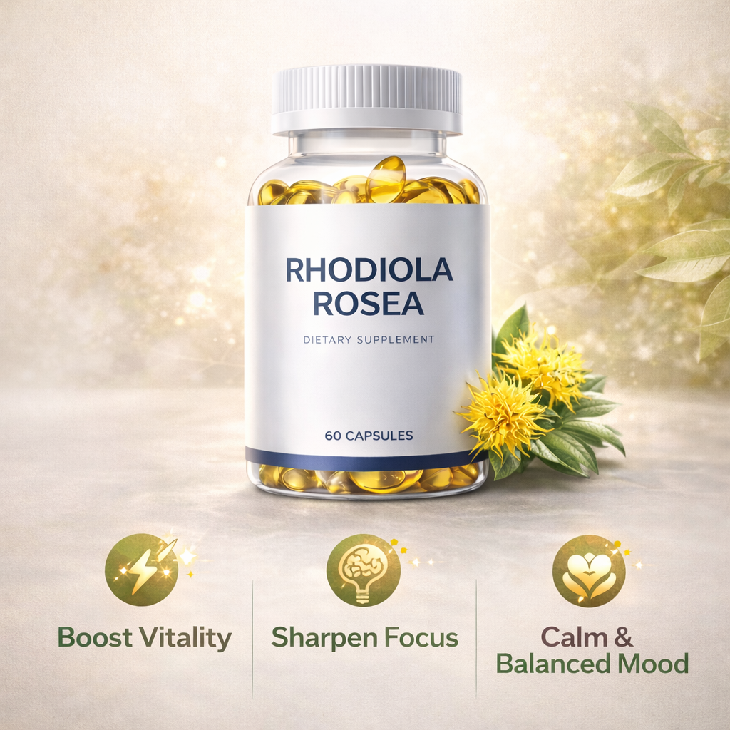 Rhodiola Rosea: Mood & Brain Support