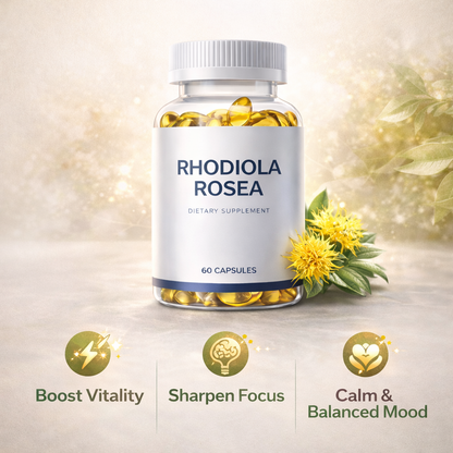 Rhodiola Rosea: Mood & Brain Support