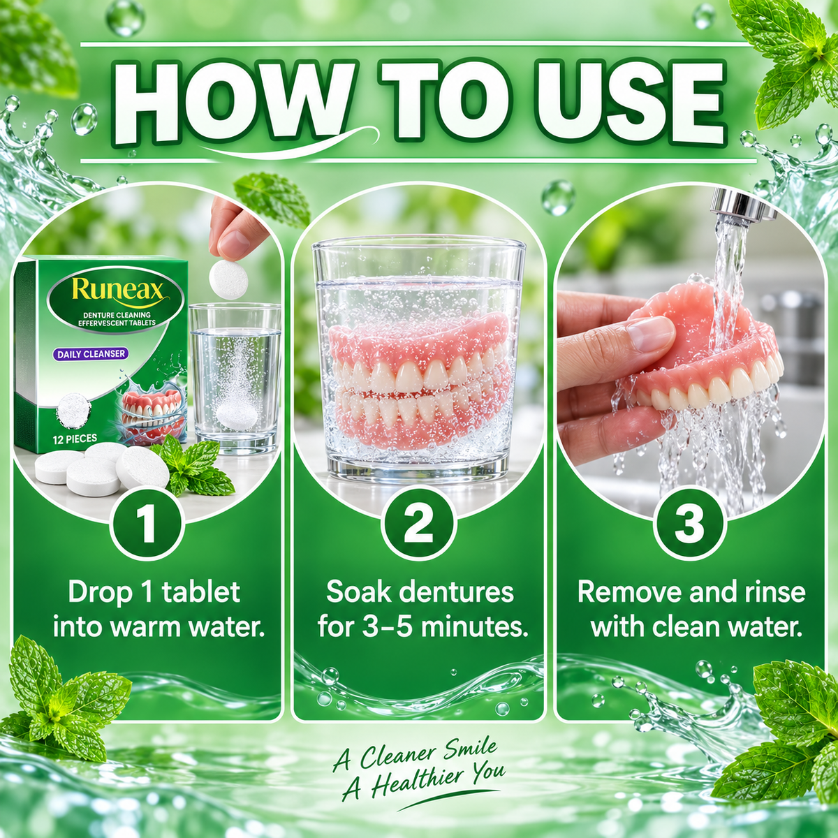Denture Cleaning Tablets