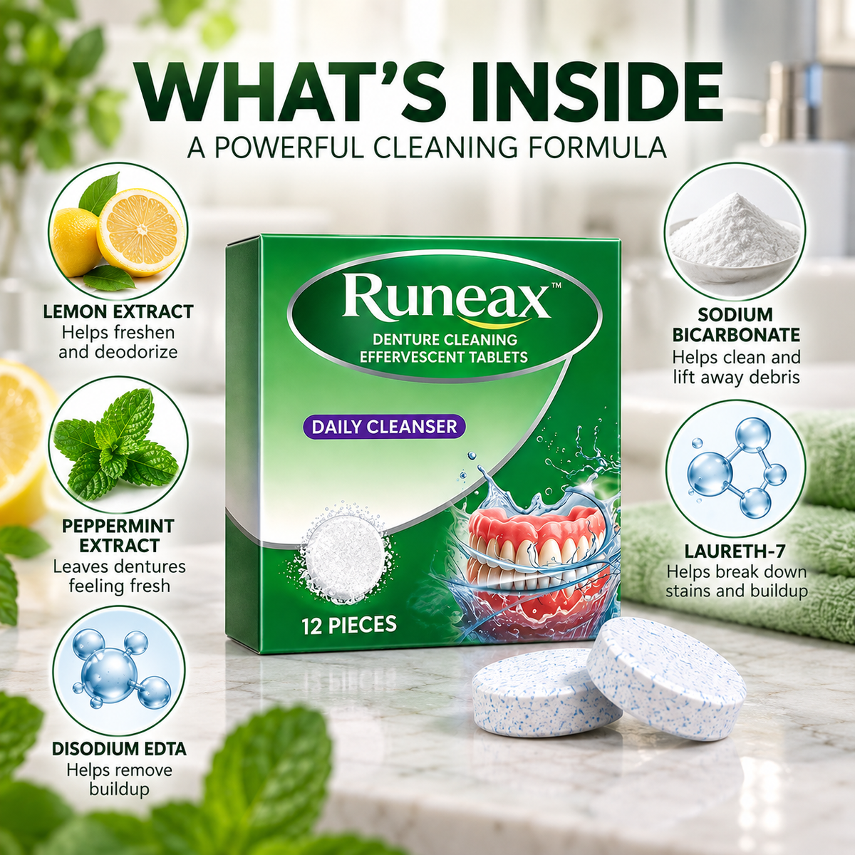 Denture Cleaning Tablets